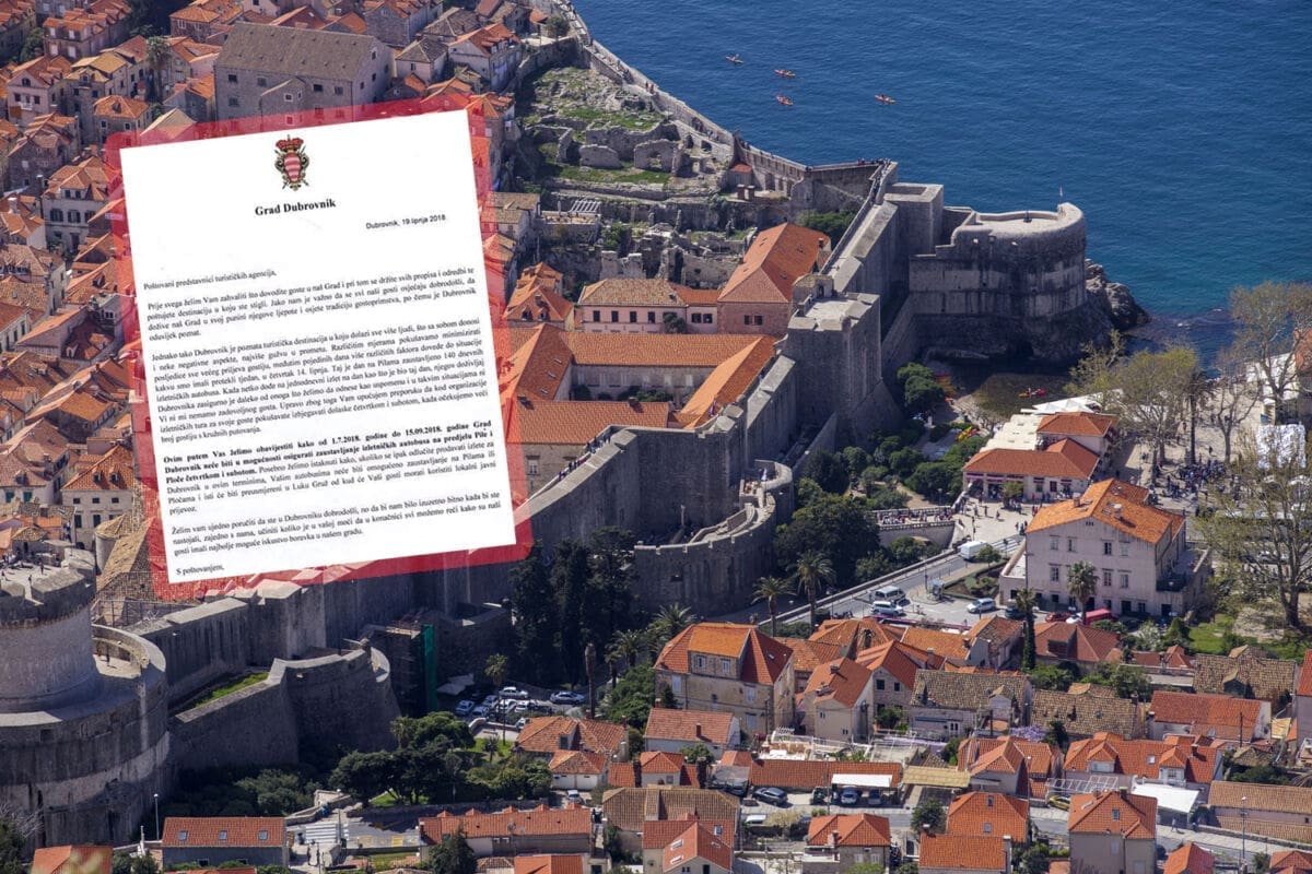 TURISTIČKI DJELATNICI ŠOKIRANI Dubrovački gradonačelnik zabranio zaustavljanje autobusa na Pilama i Pločama