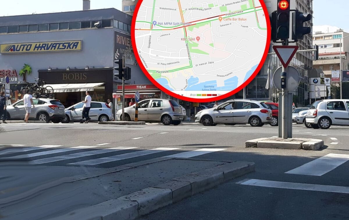 Masovni zastoji u prometu diljem Dalmacije: U Splitu velik broj vozača imao problem s automobilima