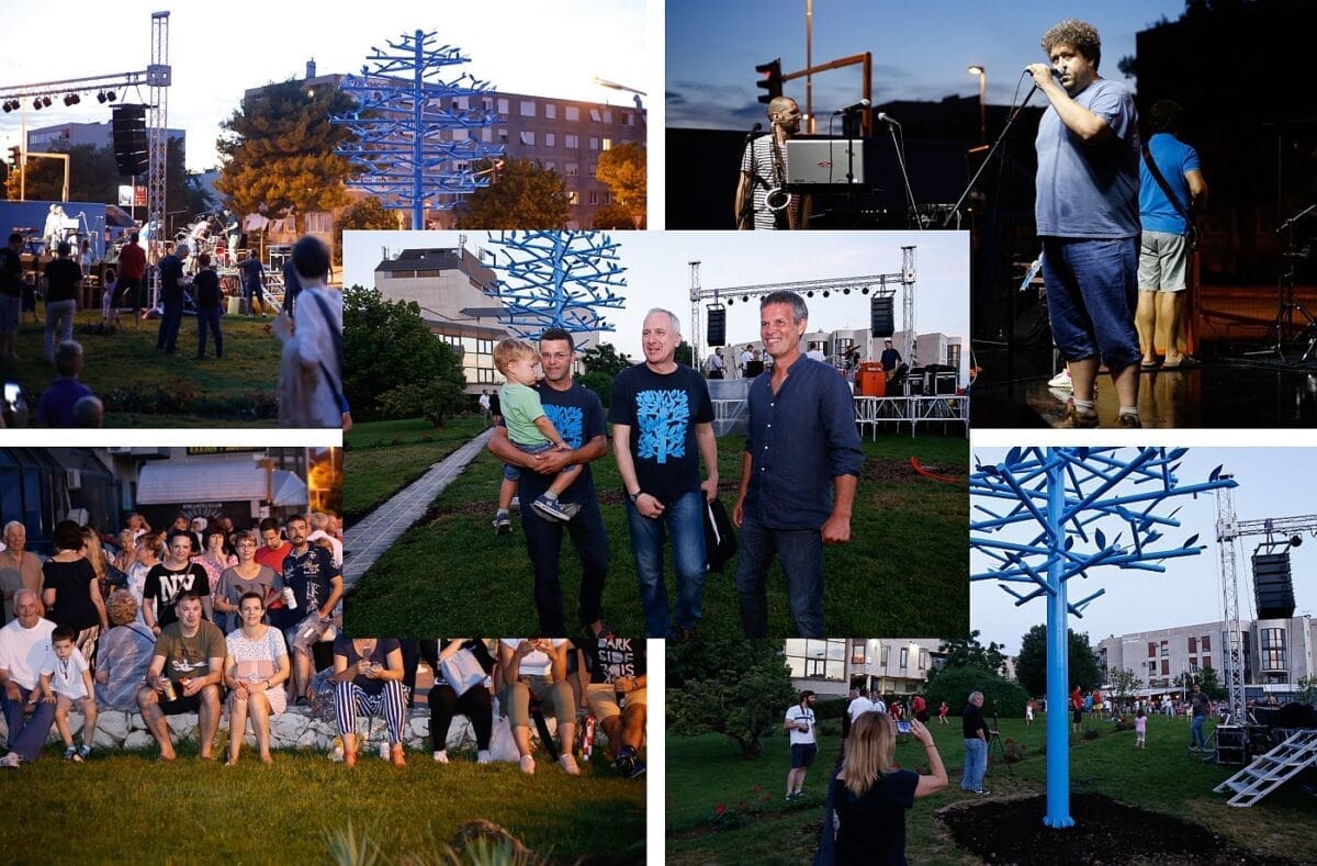 KONAČNO: Na ponos svih Splićana, Lipovčevo "Plavo stablo" ponovno zablistalo u punom sjaju