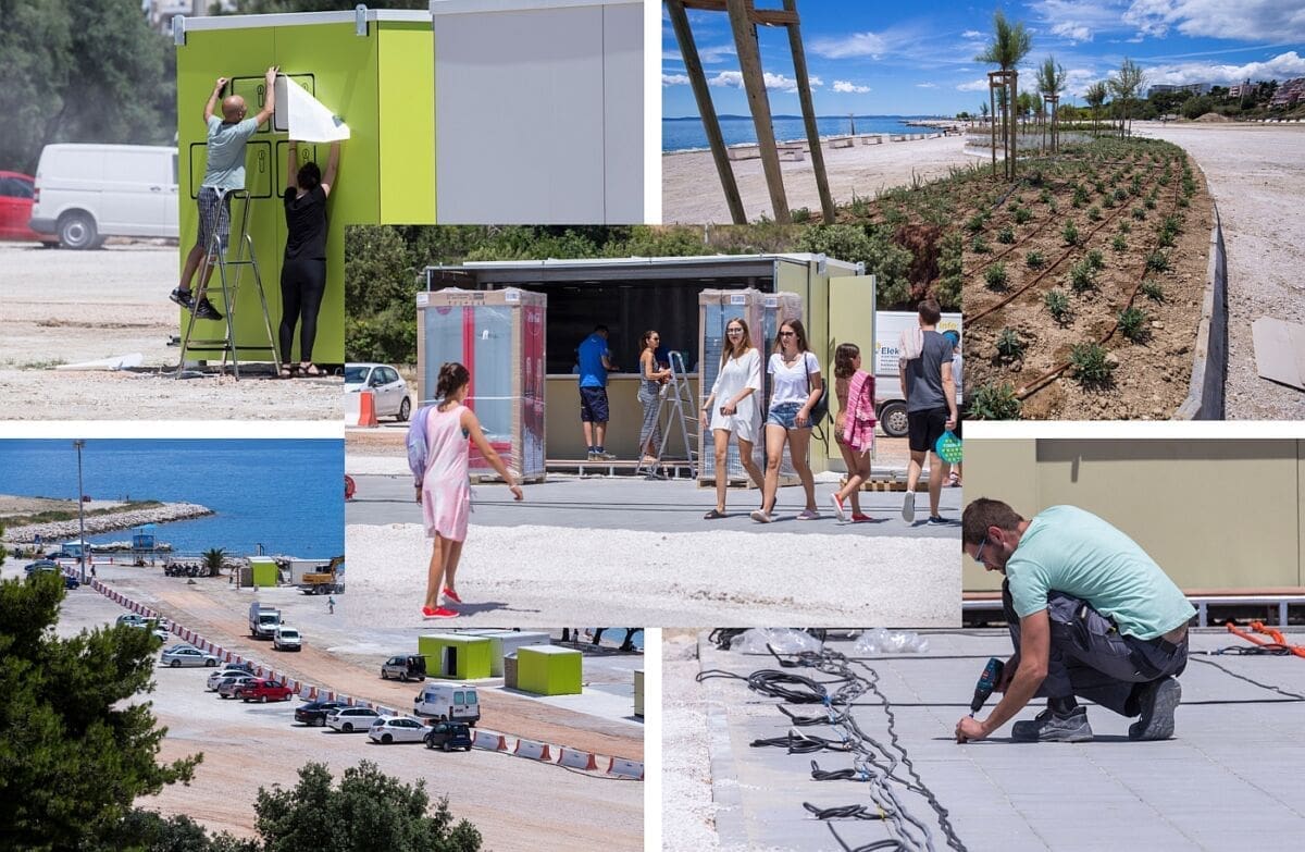 Šunjić: "Danas predajemo module ugostiteljima, do njih je kada će svoj objekt otvoriti posjetiteljima"