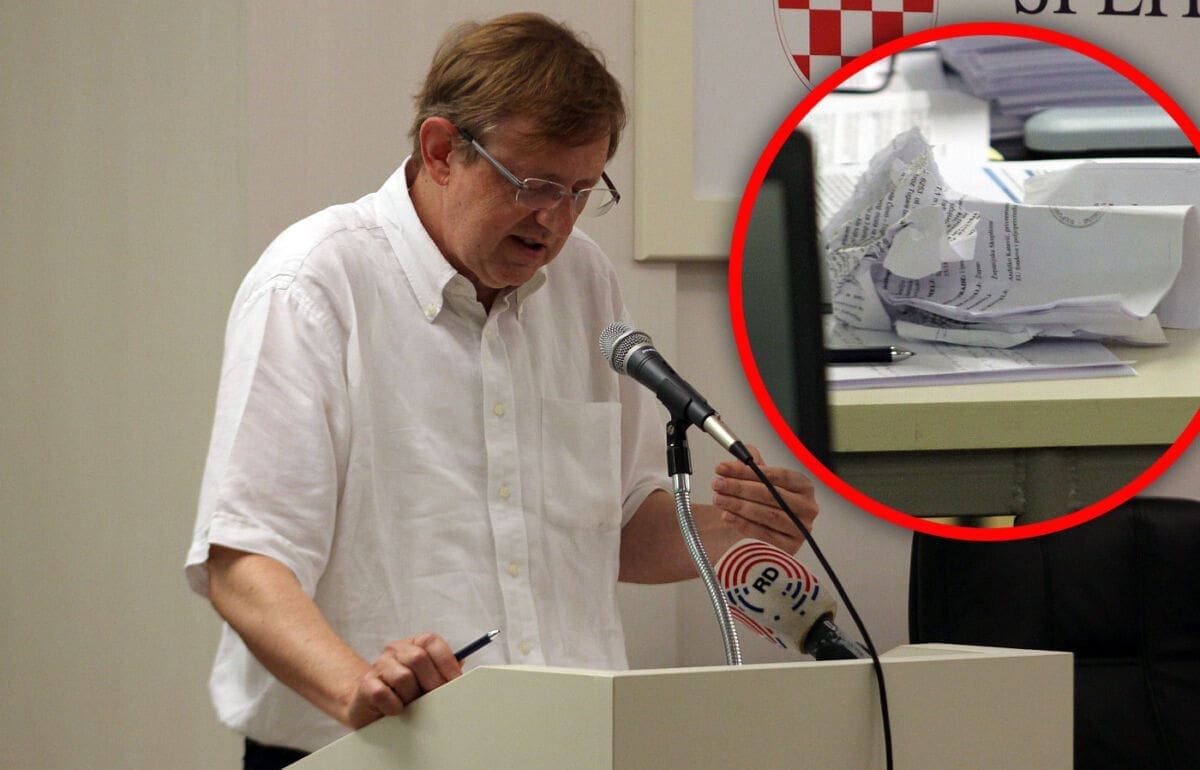 POVIŠENI TONOVI NA ŽUPANIJSKOJ SKUPŠTINU Bulj zgužvao prezentaciju Hrvatskih cesta i bacio je pred Gorana Puža