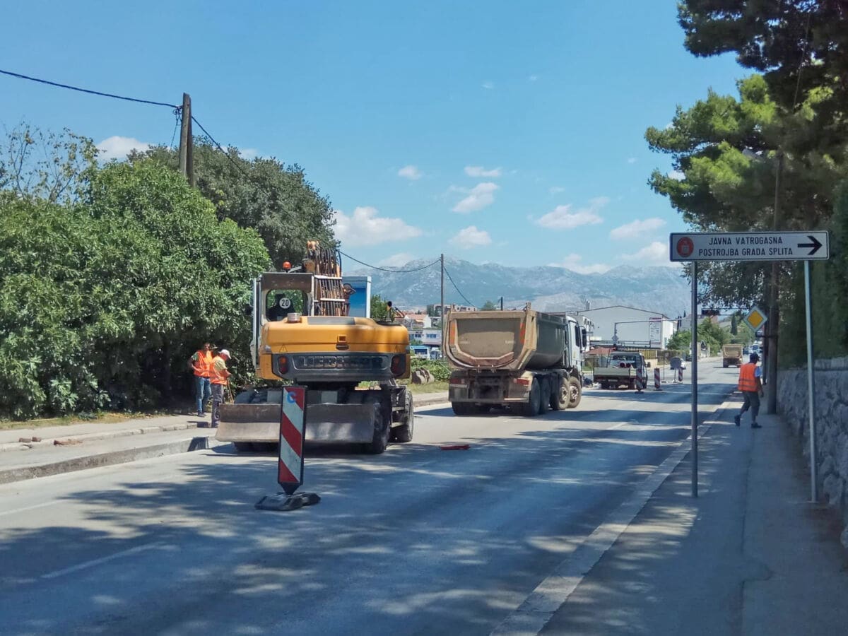 Nastavljaju se radovi u Hercegovačkoj ulici