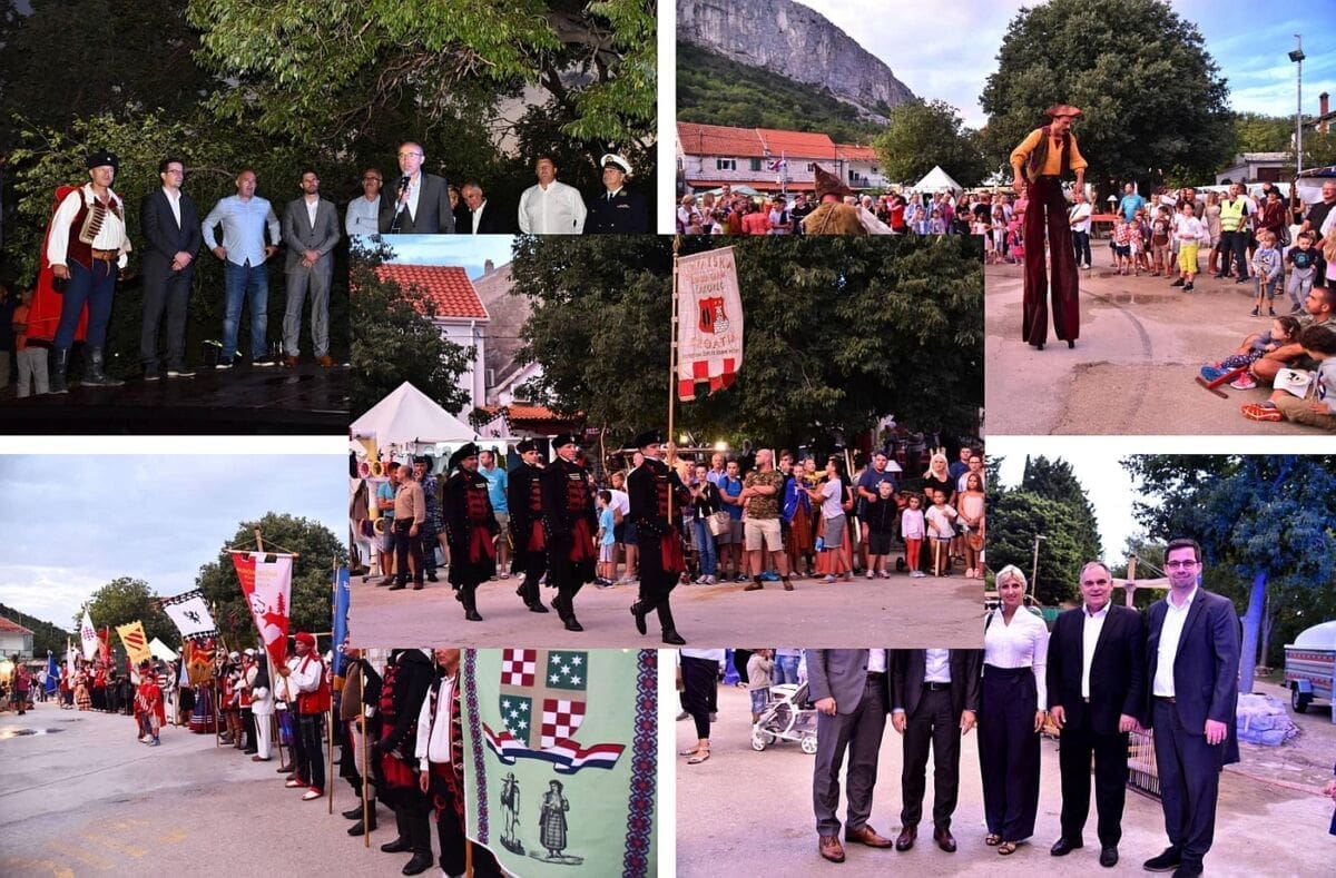 Mimohod 20 povijesnih postrojbi na otvaranju "Uskočkog boja za Klis": Povijesni spektakl otvorio ministar Krstičević