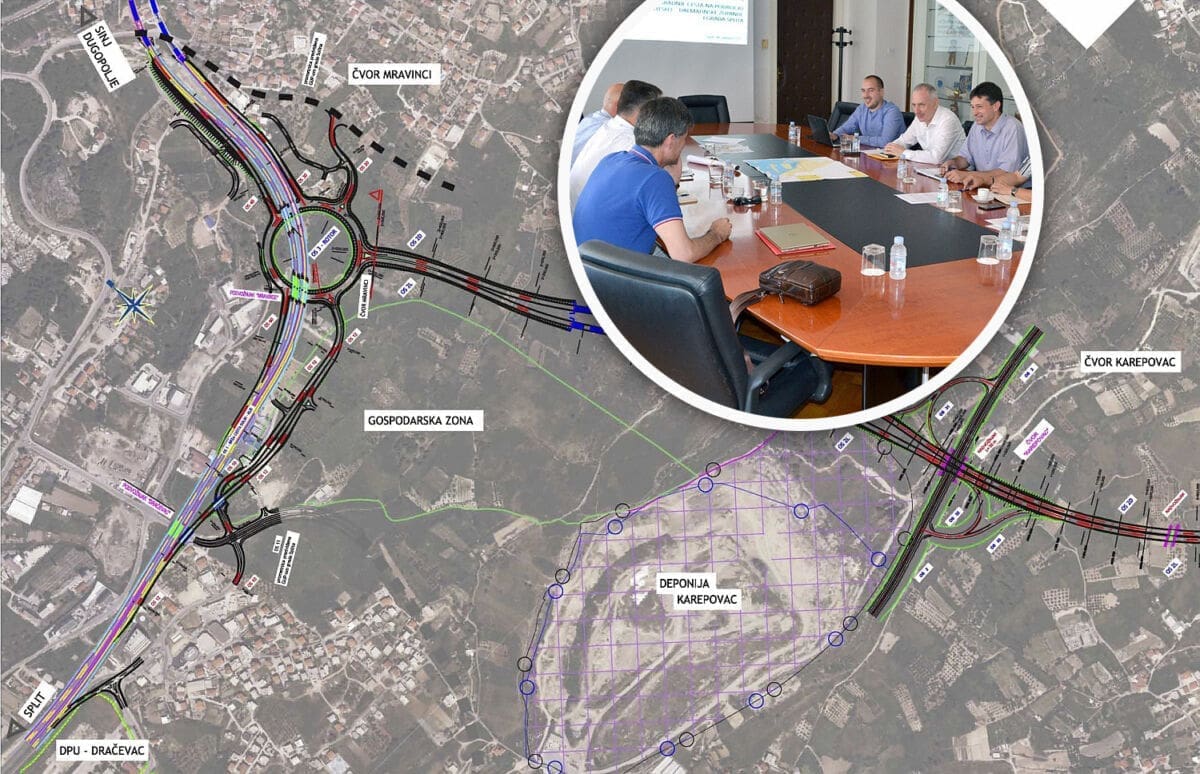 Hrvatske ceste s gradonačelnikom: Početak realizacije obilaznice od Solina do Omiša u drugoj polovini 2019.?