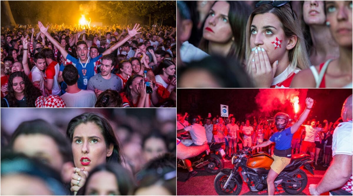 OD TUGE DO CJELONOĆNE FEŠTE Pogledajte kako su navijači proživjeli dramatične nogometne trenutke