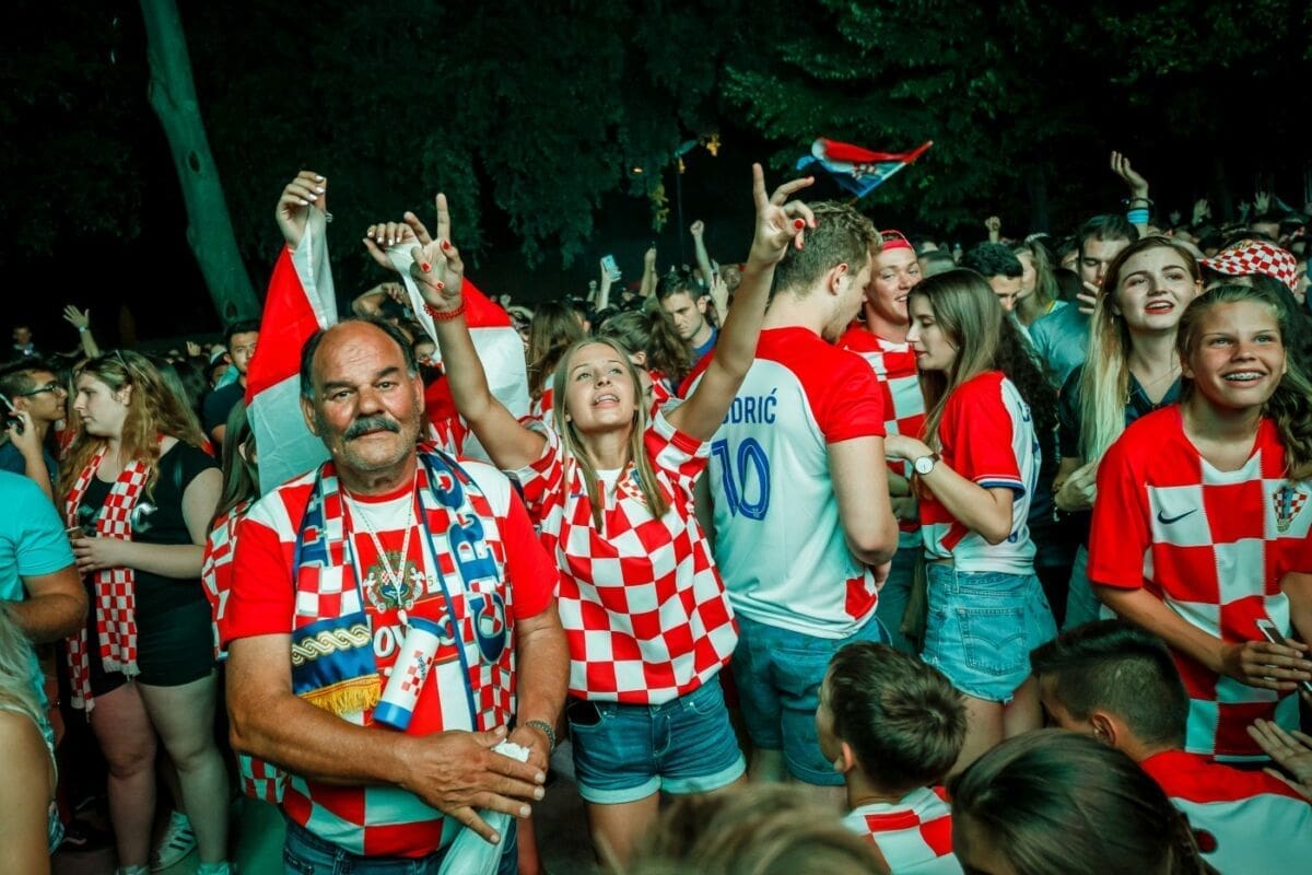 Split, 110718. Slavlje na ulicama Splita,