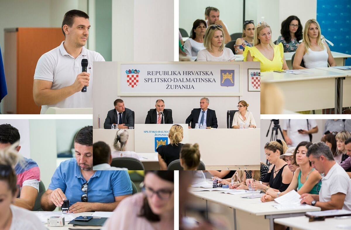 Županija Splitsko-dalmatinska podijelila 2 milijuna kuna bespovratnih poticaja poduzetnicima početnicima: "Bitna su nam nova radna mjesta"