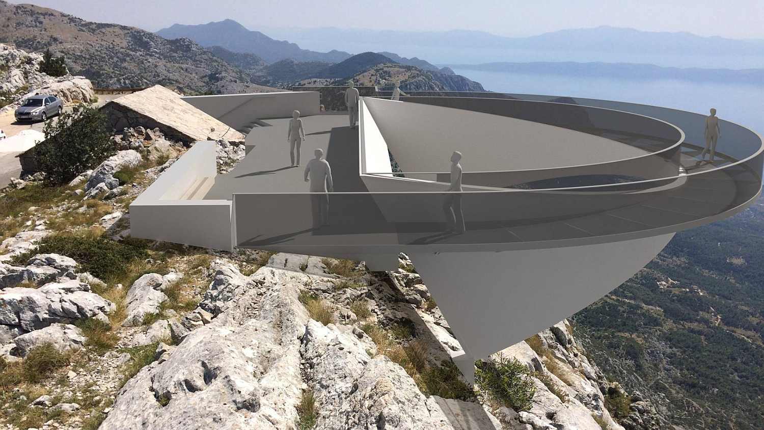 PROJEKT BUDUĆNOSTI Biokovo već 2019. dobiva staklenu šetnicu preko ruba biokovske litice, ukupna ulaganja 34 milijuna kuna!