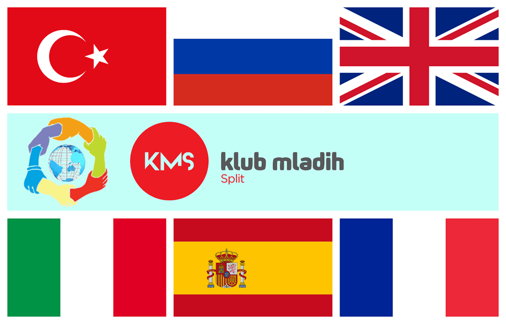 Besplatni tečajevi stranih jezika u Klubu mladih Split