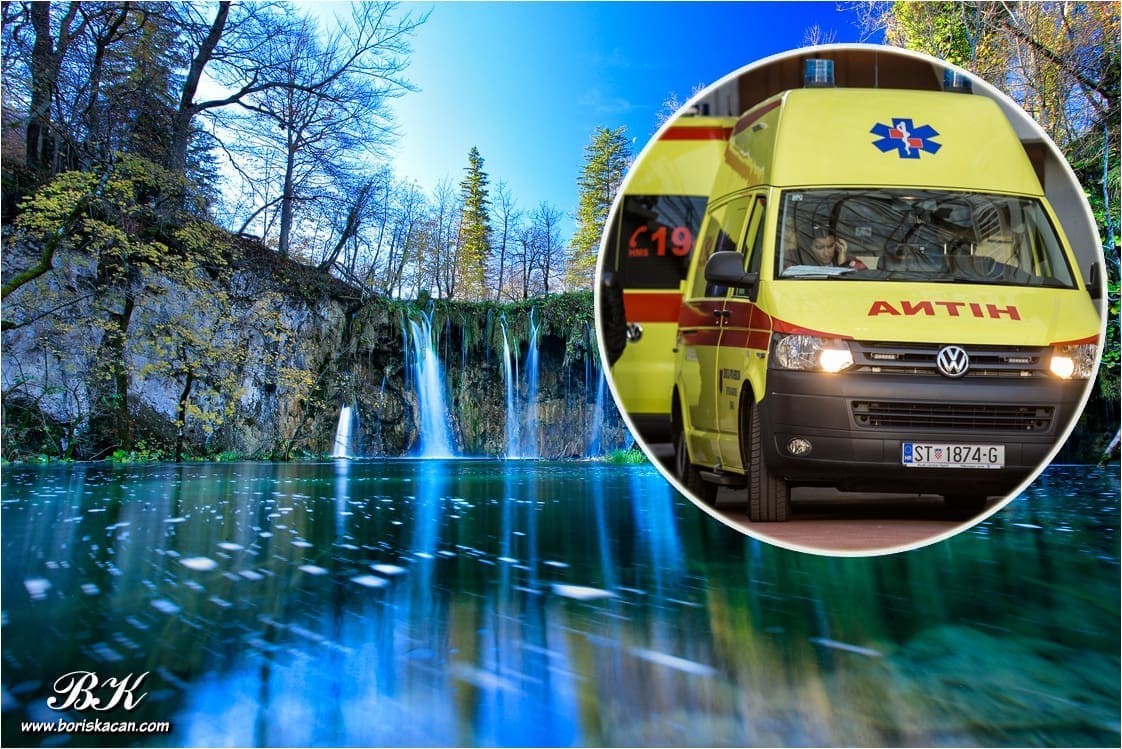 Mlada Francuskinja na Plitvicama pala u ponor, helikopterom prevezena u bolnicu