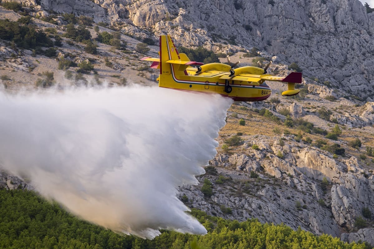 Svih šest požara u Dalmaciji pod kontrolom gasitelja