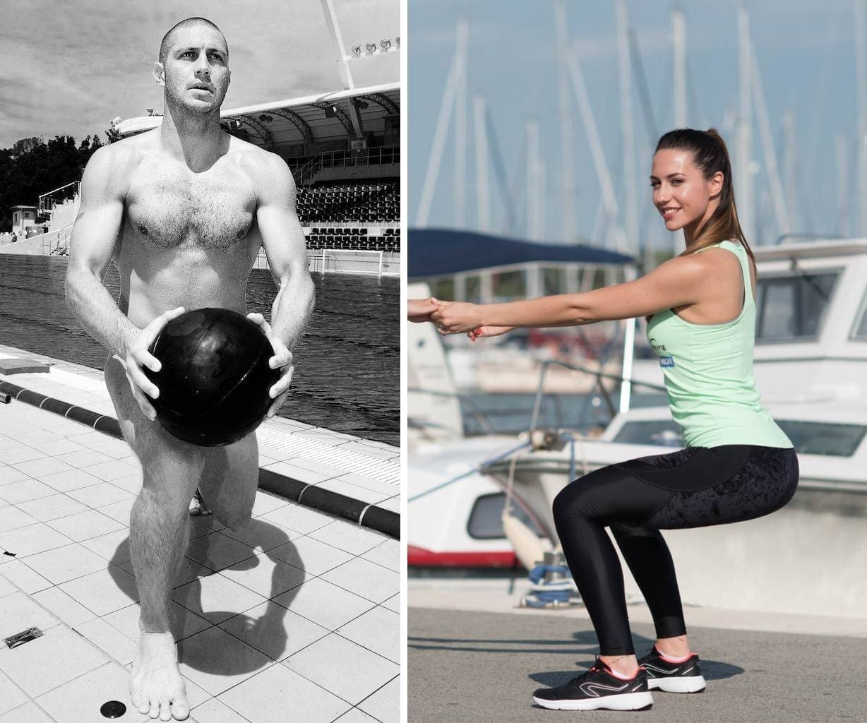 Splićani uzvraćaju udarac pretilosti: Poznati vaterpolist demonstrirao terening i pokazao mišiće