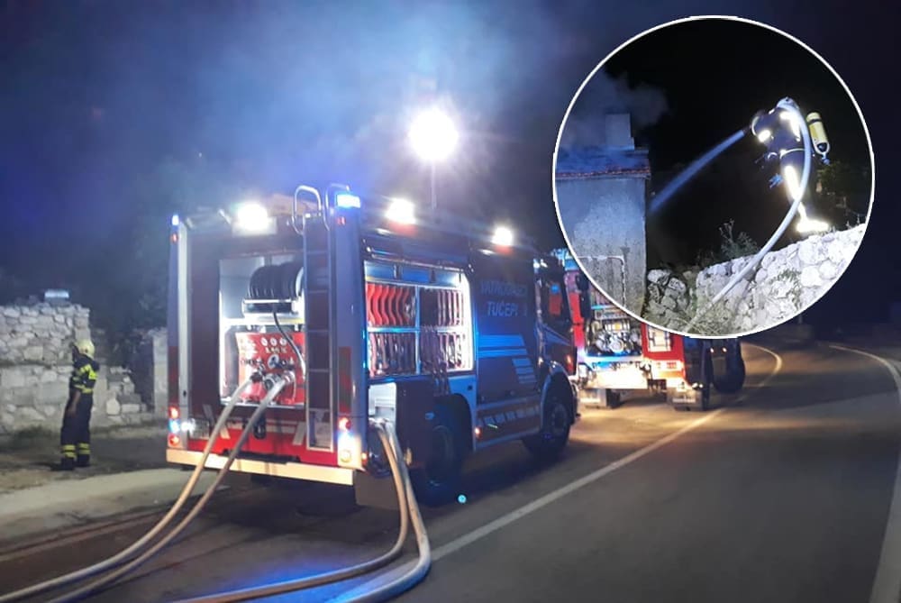 NOĆNA AKCIJA Planula dimna kužina usred naselja, brzom intervencijom vatrogasaca spriječena veća šteta