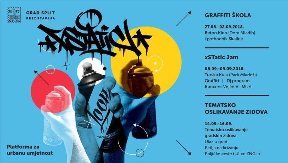 XSTaticJAM Grafiti okupljanje nastavak je uspješnog i prepoznatljivog projekta
