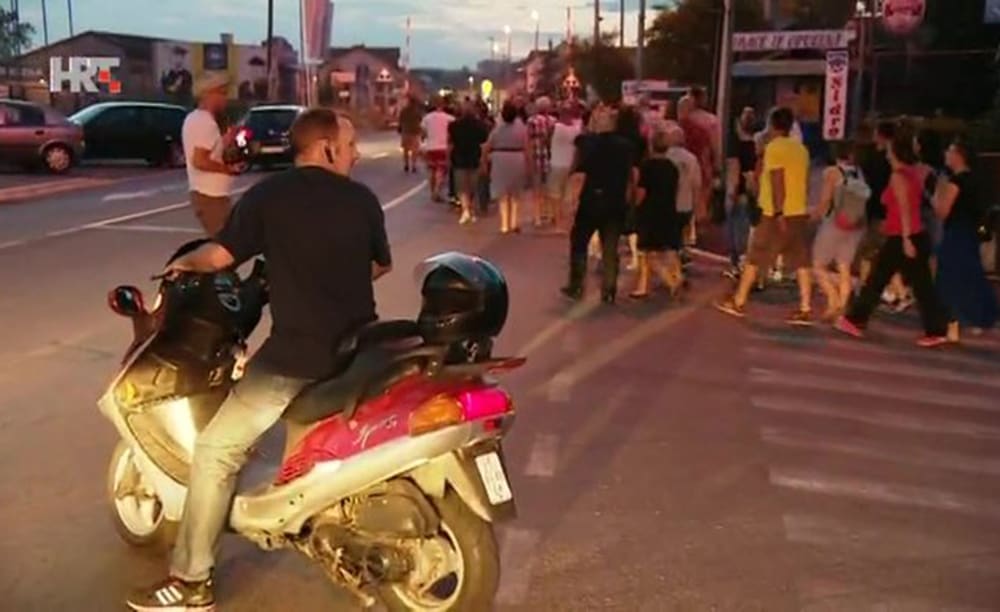 Zaprešićani prosvjeduju zbog smrti sugrađanina: Prosvjednom povorkom blokirali dio prometnica