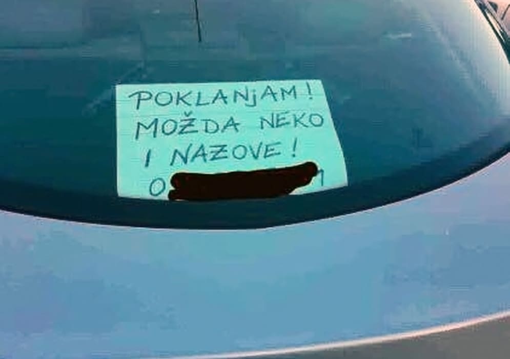 Vlasnik Alfe u Dalmaciji se na originalan način odlučio riješiti limenog ljubimca