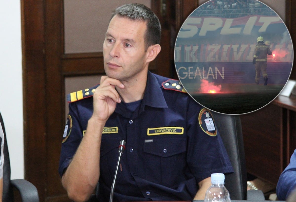 Zapovjednik Kovačević: Većina u Torcidi mora utjecati na pojedince da se ovo više ne ponavlja