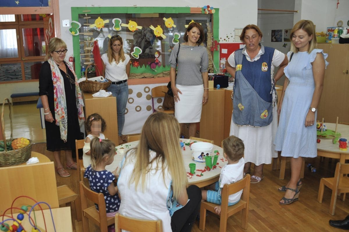 Predstavnici Grada Splita posjetili vrtić Mimoza: "Radimo na tome da sva djeca dobiju svoje mjesto u vrtiću"