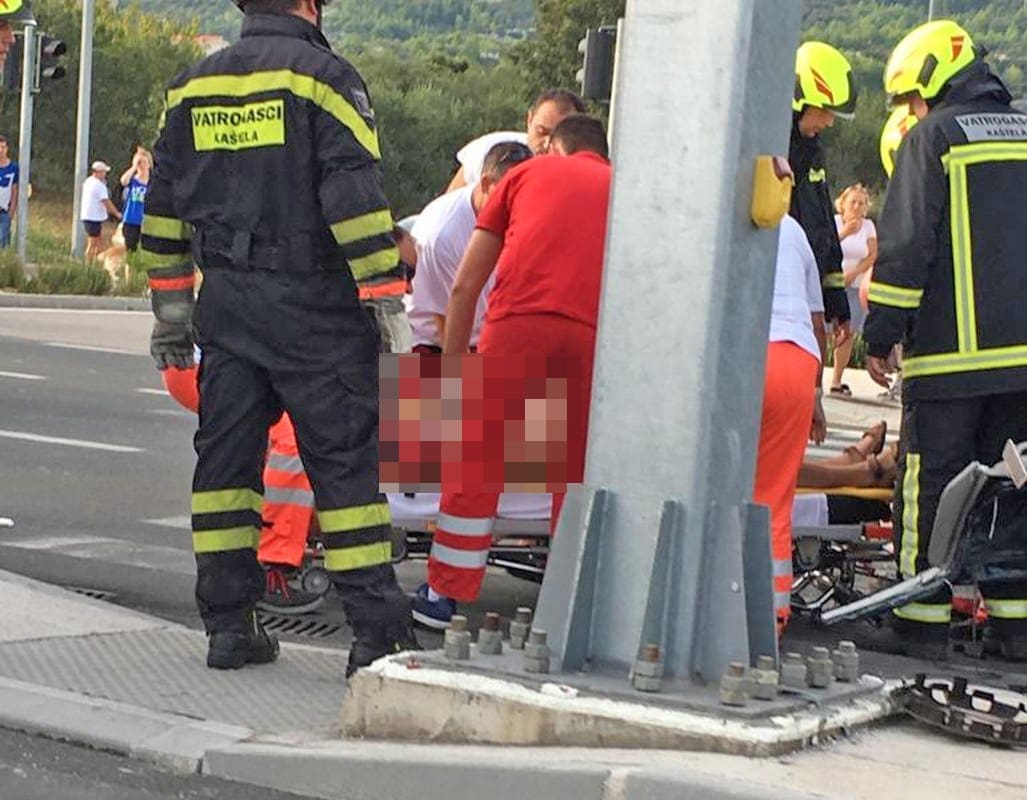 SUDAR KOD ŠINA Jedna osoba hitno prebačena u bolnicu, ogromne gužve na ulazu u Split
