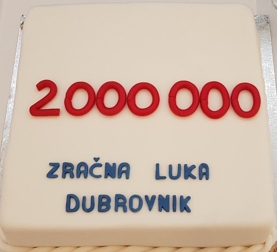 U Dubrovnik sletio dvomilijunti putnik!