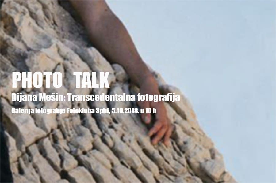 23. PHOTO TALK Splitska umjetnica s newyorškom adresom govorit će o transcedentalnoj fotografiji
