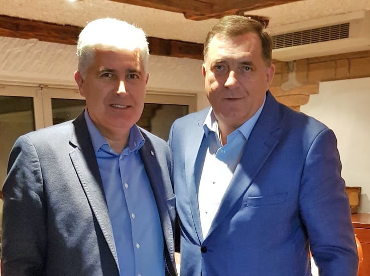 Grlić Radman slavio Čovićev rođendan: Dodik na party stigao helikopterom, pjevali im Halid Bešlić i klapa Intrade