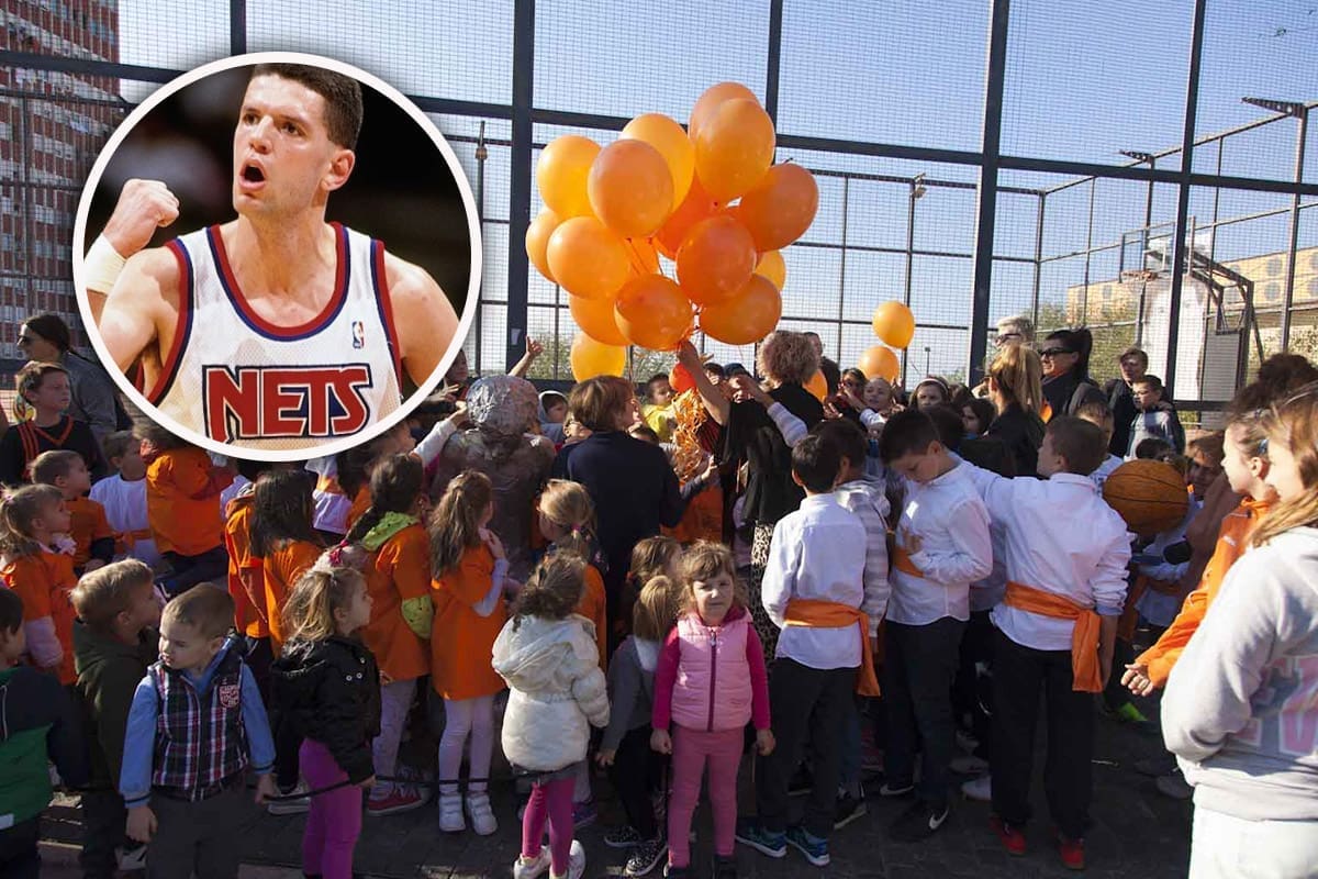 ŽIVOT LETI, KAPETANE: U nebo puštena 54 narančasta balona za rođendan šibenske košarkaške legende