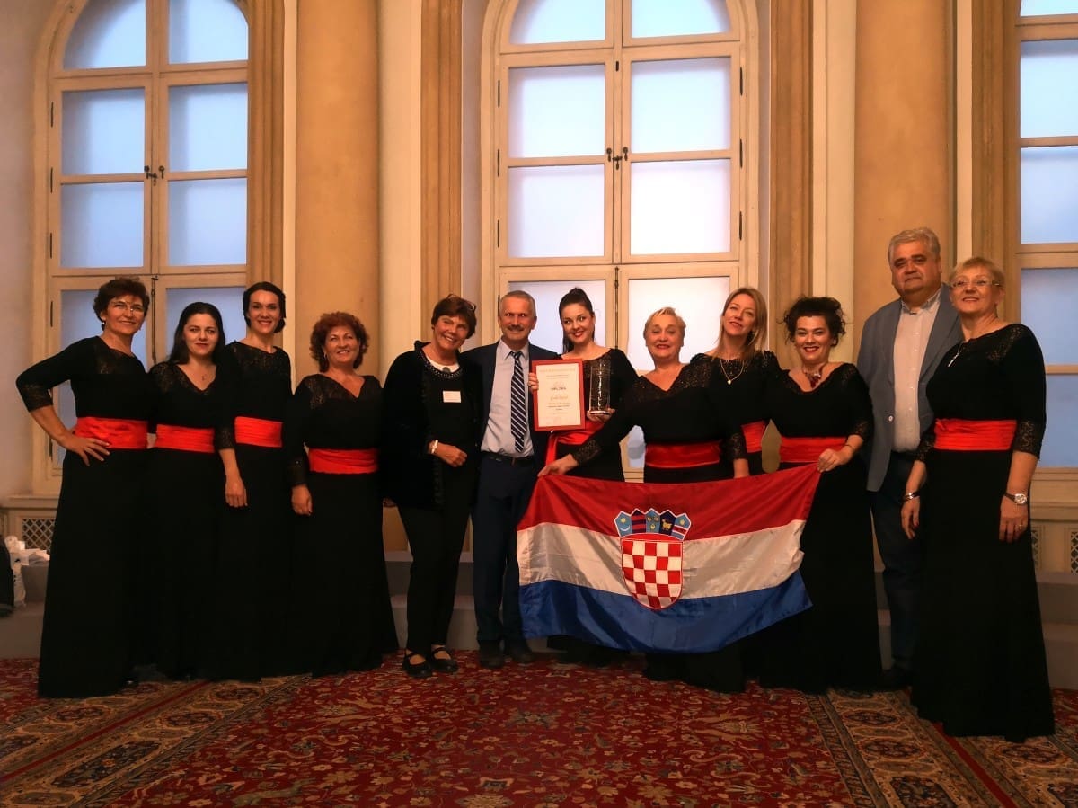 Vranjička klapa Tamarin zlatna na međunarodnom festivalu u Bratislavi
