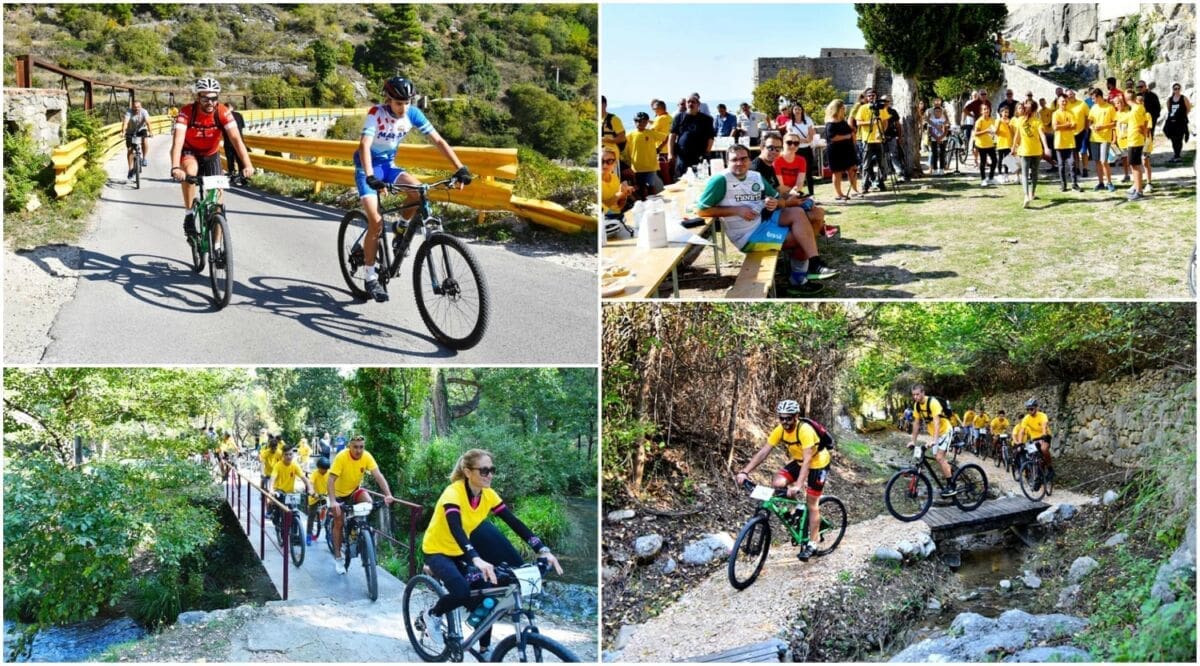 Uspješno održana 2. Kliška biciklijada, evo što se sve moglo vidjeti uz novouređenu biciklističku stazu