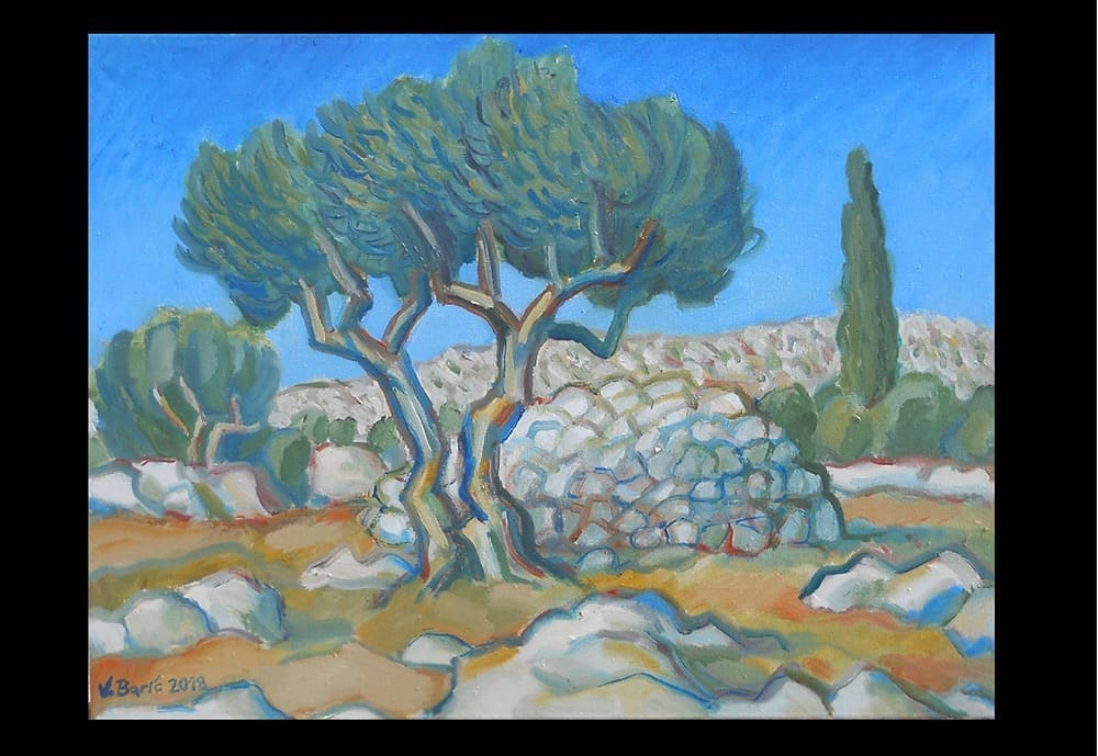 Otvaranje izložbe Vinka Barića "Kamena memorija"