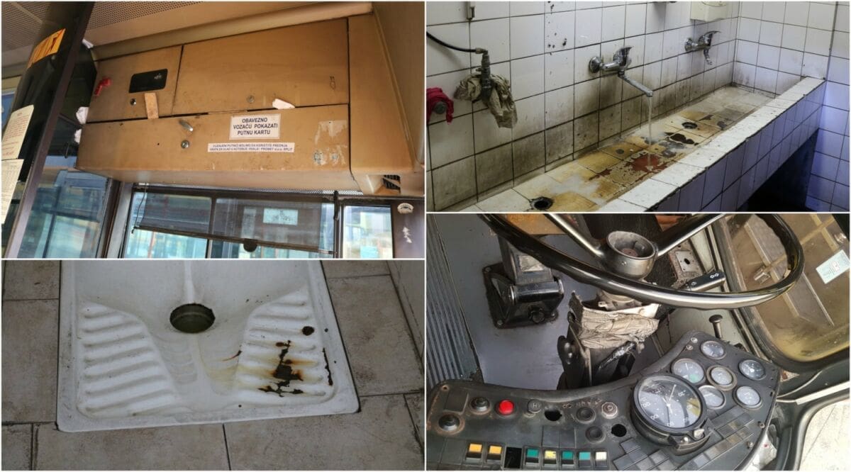 Prosvjed zbog nebrige o Prometu: Organizatori objavili fotografije uvjeta u autobusima i sanitarnim čvorovima