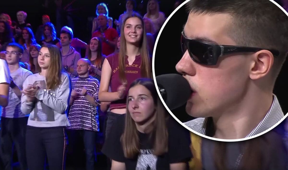 RASPLAKAO HRVATSKU Poslušajte nastup hendikepiranog mladića koji je dirnuo svih