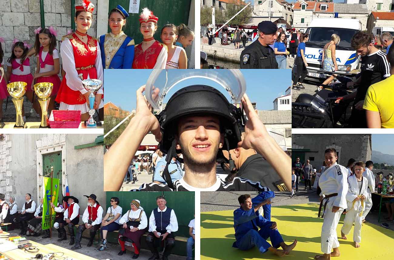 Kaštel Stari: "Navala" na štand policije: Građani najviše pitanja imali o oružju i opremi