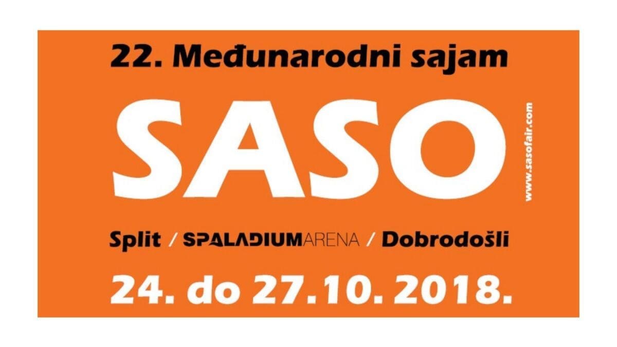 SASO 2018: 11. Dan građevinara -Infrastruktura, turizam i investicije u graditeljstvu, 24. listopada u 12.30 sati