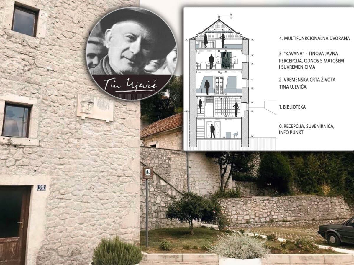 VRGORAC SE ODUŽUJE HRVATSKOM VELIKANU Pogledajte kako će izgledati rodna kuća Tina Ujevića nakon preuređenja