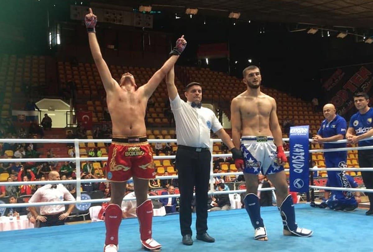 SJAJNE VIJESTI IZ BRATISLAVE Toni Ćatipović K1 prvak Europe