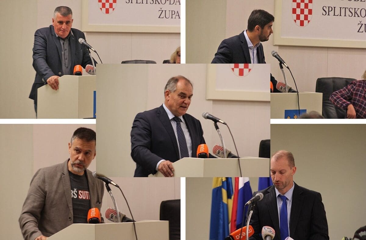 ŽIVO NA ŽUPANIJSKOM AKTUALNOM SATU Vijećnici pitali o koncesijama u Vruji i Zapadnoj obali, derutnoj dvorani u Sinju, skloništu za životinje, spoju u Krilu...