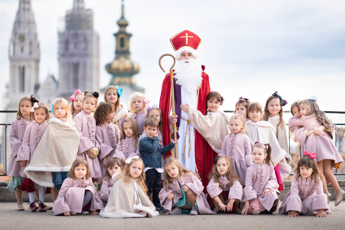 ZAGREB Mališani s nestrpljenjem očekuju dolazak sv. Nikole