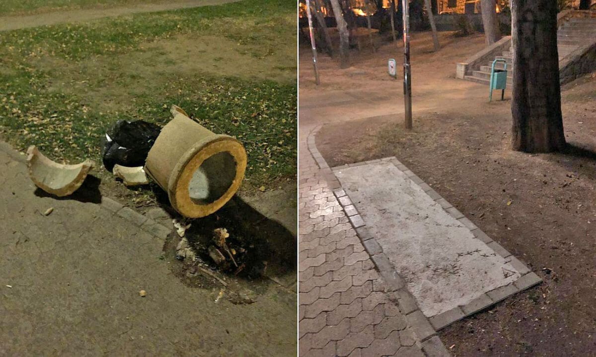 SRAMOTNI PRIZORI IZ SPLITA Pogledajte najnoviji primjer devastacije iz parka Emanuela Vidovića