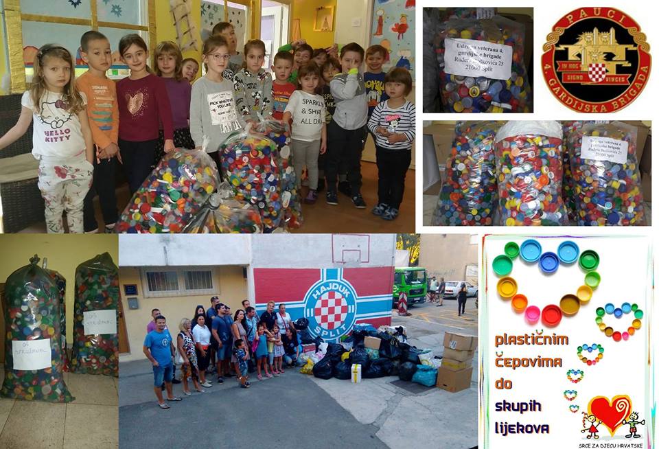 GK Spinut poziva: Donesite plastične čepove i pomozite u humanitarnoj akciji