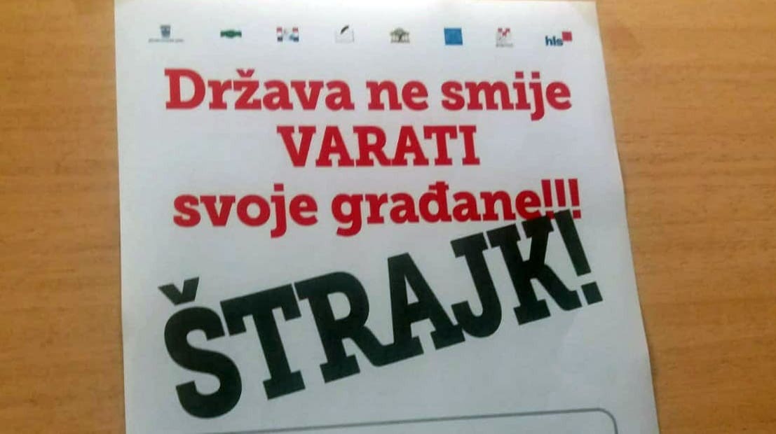 "Ovo smatramo izuzetno nekorektnim od Vlade RH": U srijedu ipak štrajk u školama!