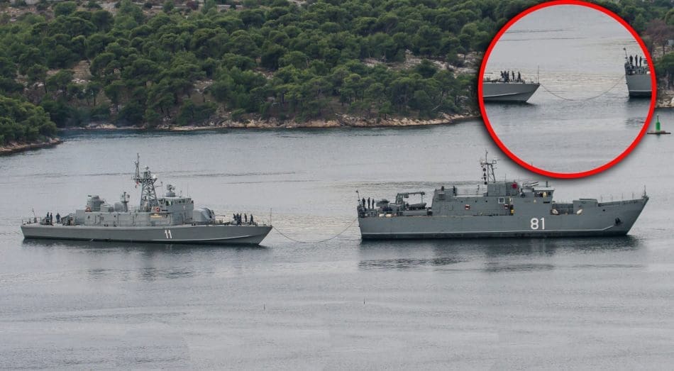 SKANDAL U HRM-u: Nakon vojnih vježbi, topovnjače vuku konopima!