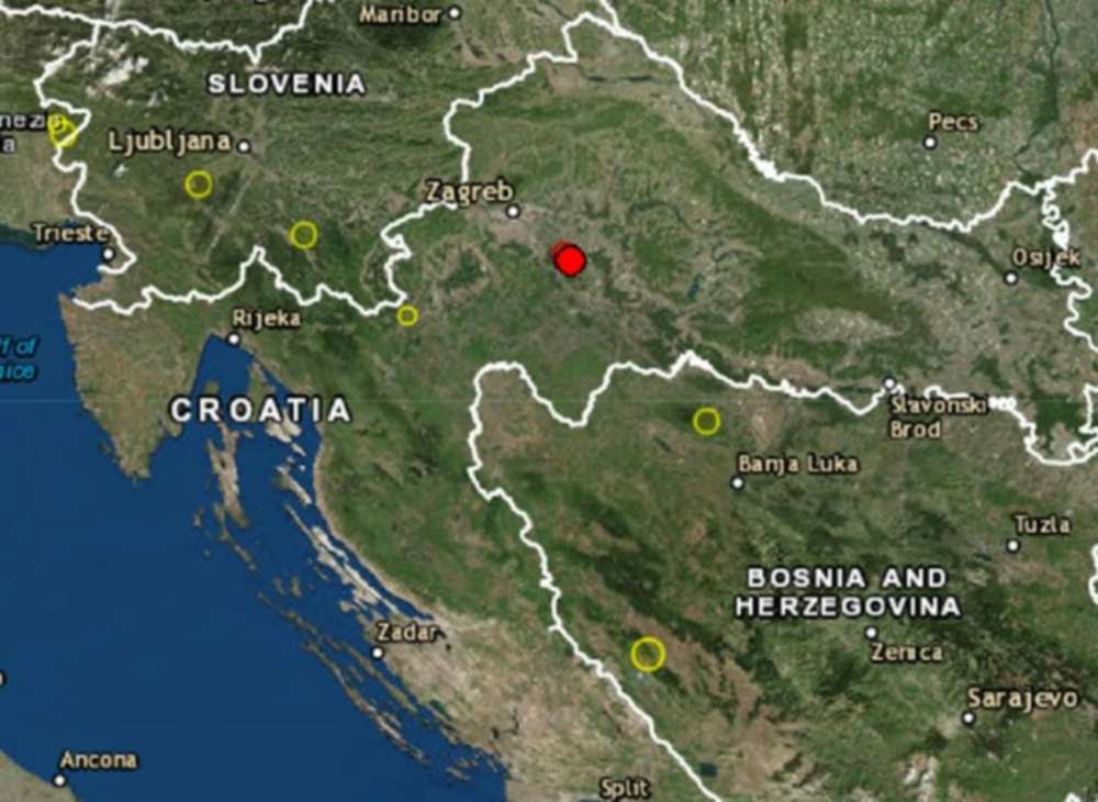 Još jedan potres u Zagrebu