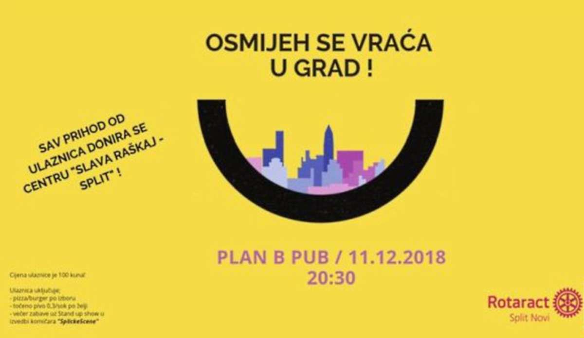 Humanitarna večer 'Osmijeh se vraća u grad'