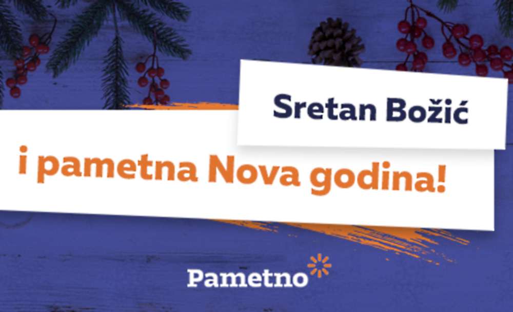 Sretan Božić i sve dane nove 2019. želi vam Pametno!