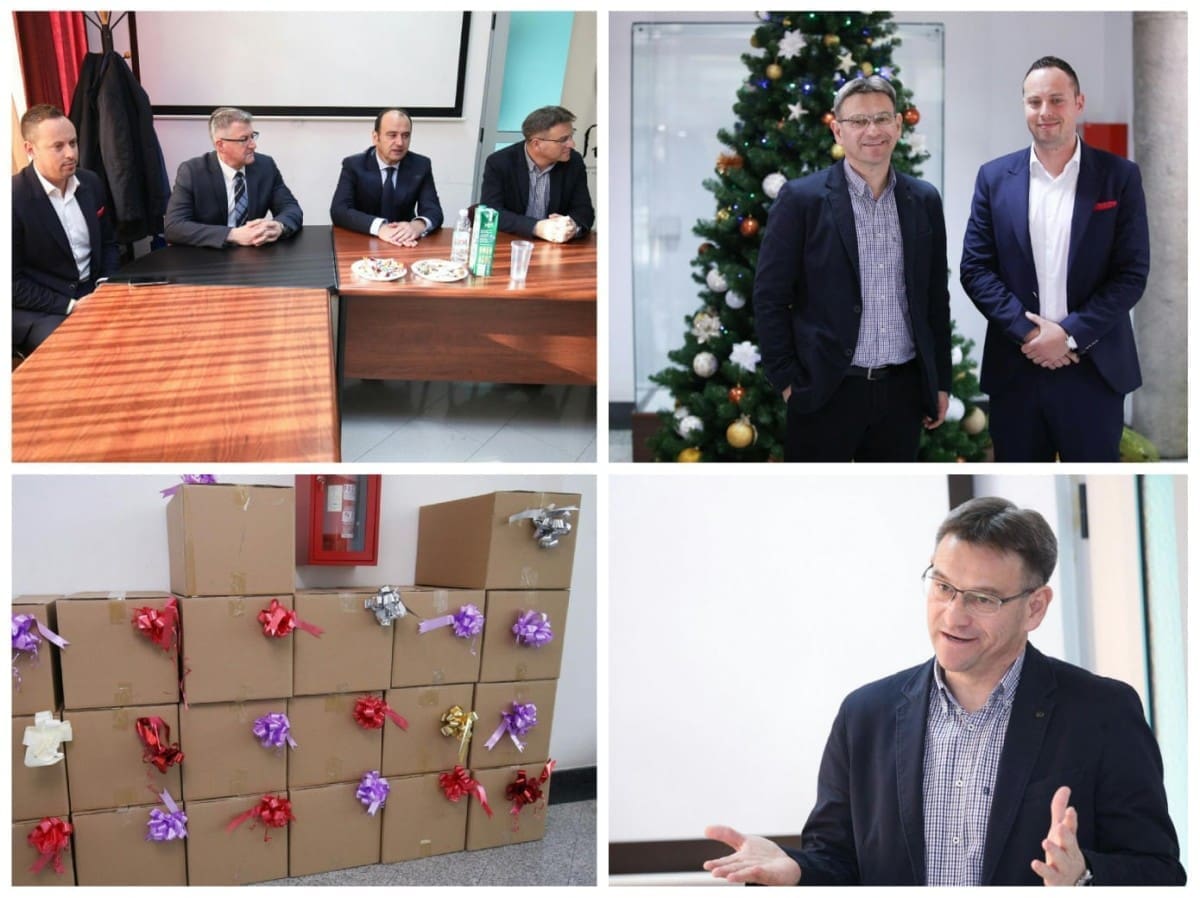 POKLON PRED BOŽIĆ Solinska tvrtka AD Plastik donirala 20 računala osnovnim školama i udrugama