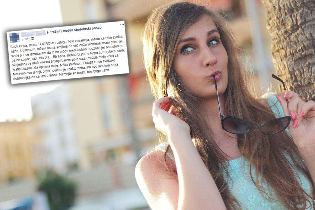Je li ovo moguće: Oglasom traži lijepu djevojku koja će mu pred roditeljima glumiti curu!