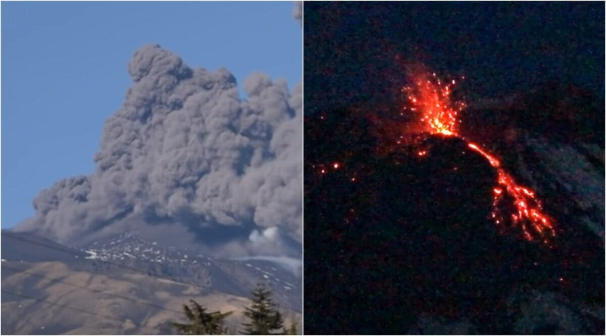 Etna i dalje izbacuje lavu, pepeo prekrio obližnja sela, tlo se trese svako sat vremena