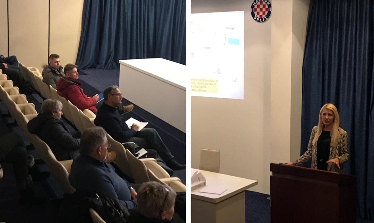 Poljud: Održan edukacijski seminar o usklađivanju udruga s GDPR-om u organizaciji Županijskog nogometnog saveza