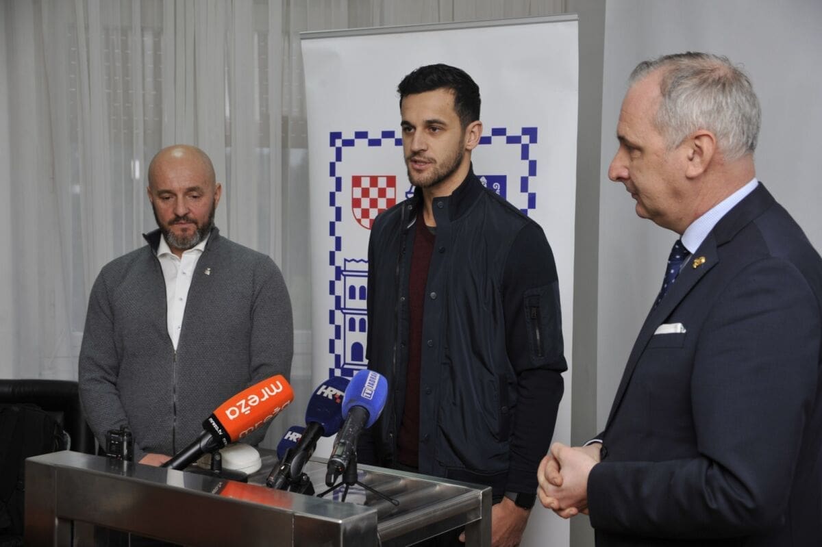 Andro Krstulović Opara u Banovini dočekao splitske osvajače Davis Cupa